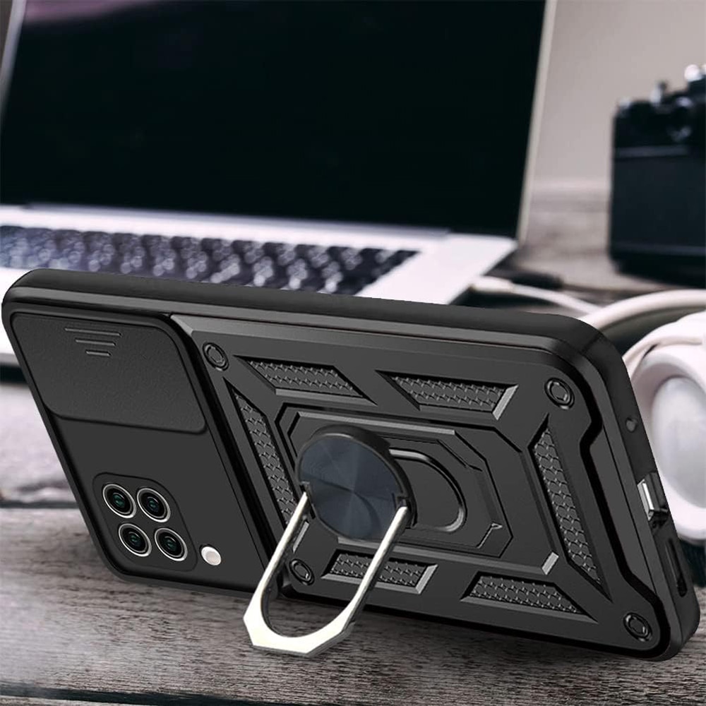 Husa pentru Huawei P40 Lite - Seria Techsuit Camshield - Neagra
