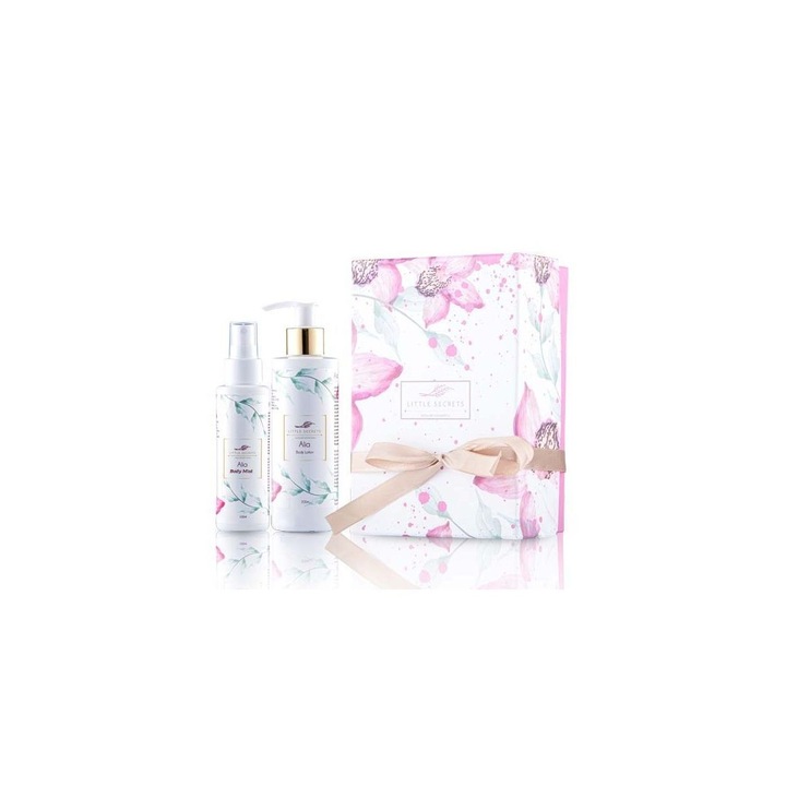 Set cadou, Little Secrets, lotiune de corp 200ml, body mist 100ml