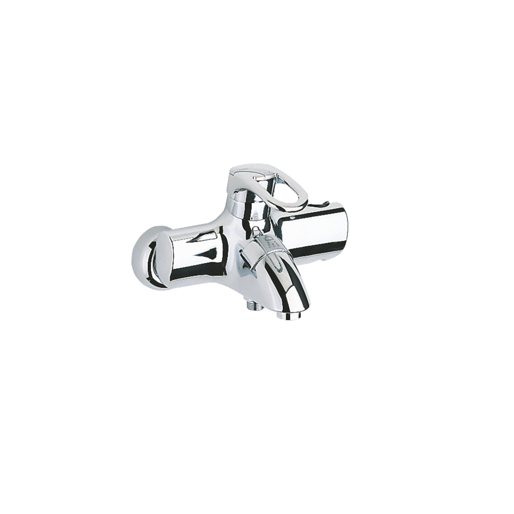 Смесител Grohe Chiara, Стенен, За вана/душ, Хром - eMAG.bg