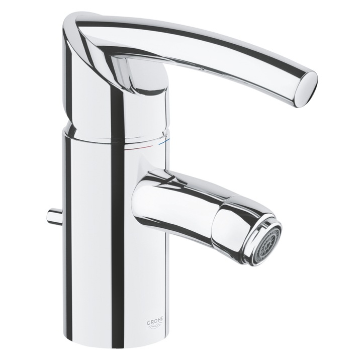 Csaptelep Grohe Tenso, Álló, Bidéhez, 164x89 mm, Króm