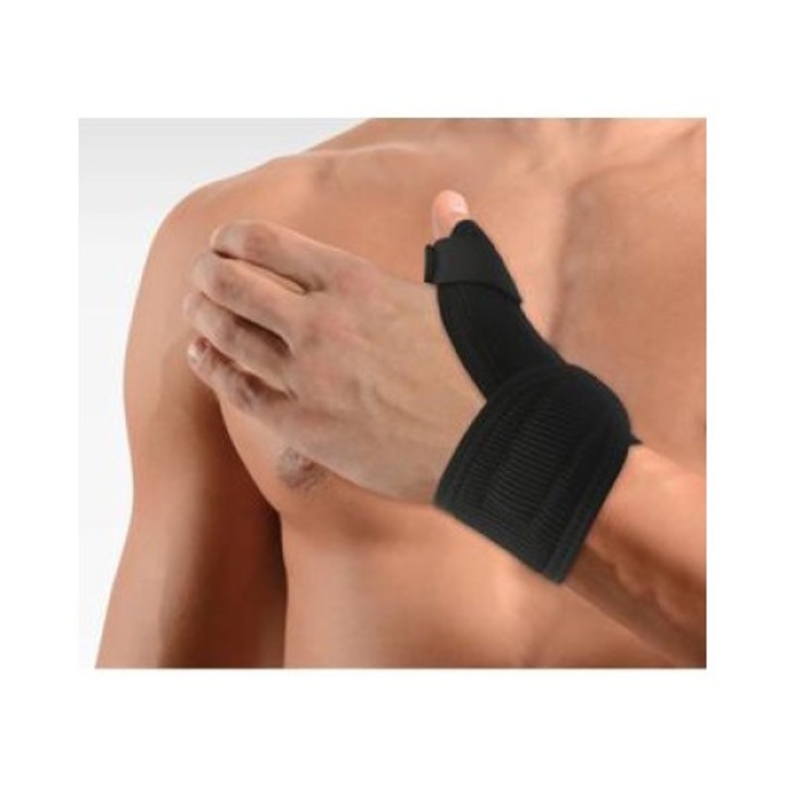 Orteza pentru incheietura mainii si degetul mare, Anatomic Line, Neopren, cu Velcro, S 10-13cm