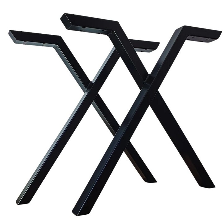 Комплект от 2 крака за маса, Krodesign KRO-1279, размер 71x71 см