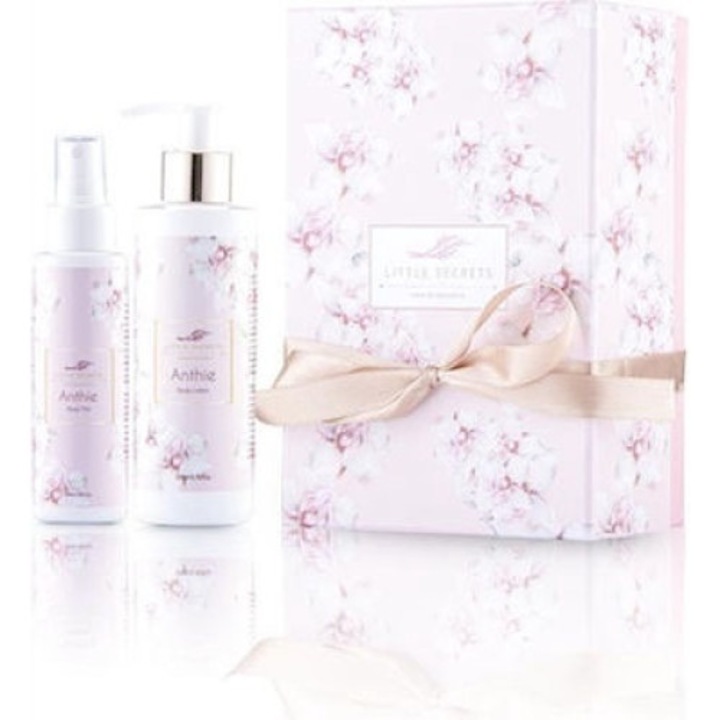 Set cadou Little Secrets Anthie, lotiune de corp/body mist, 200/100ml