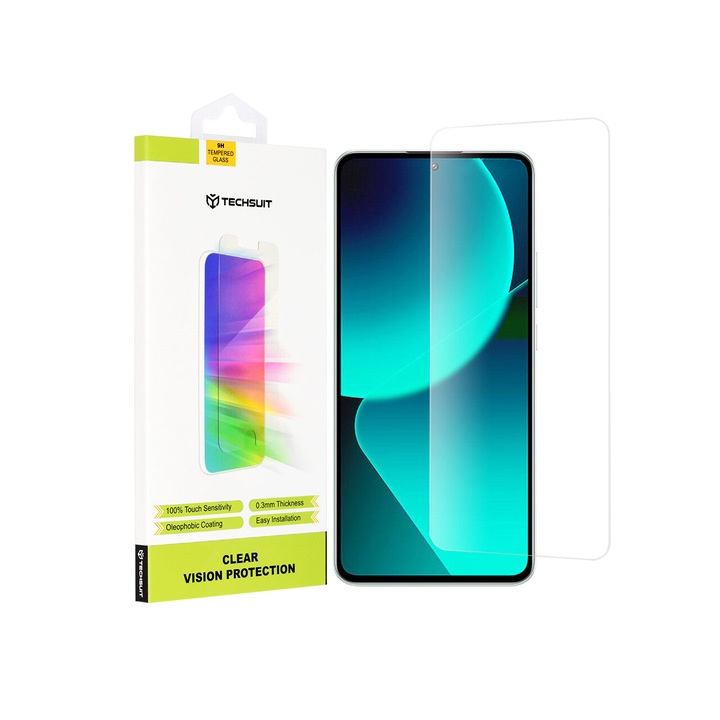 Стъклен филм за Xiaomi 13T / 13T Pro Techsuit Clear Vision Glass Transparent