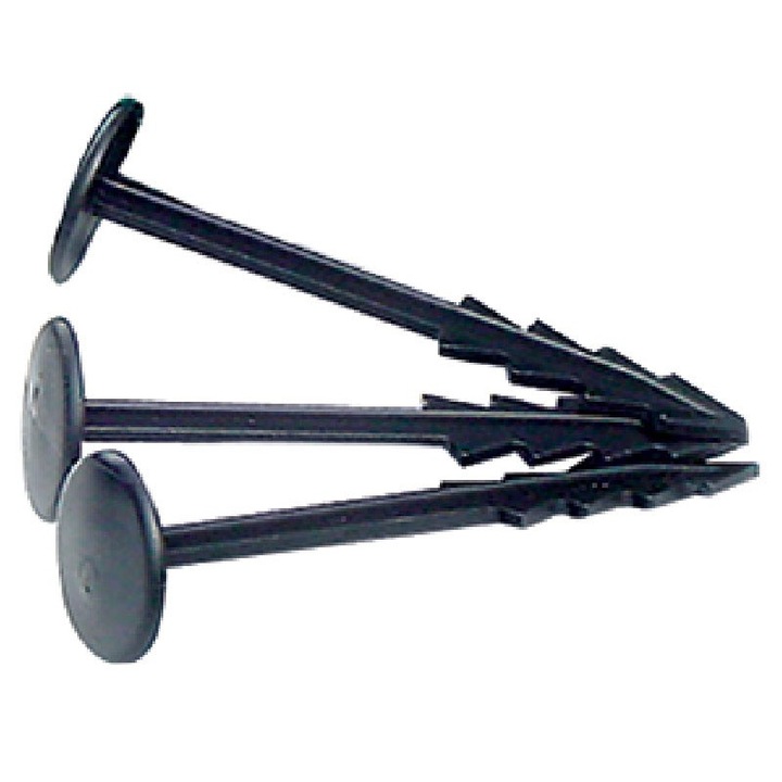 100 db-os gyalog készlet, Happet, 10 cm, fekete