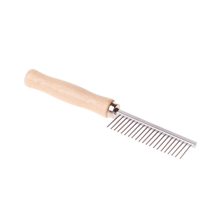 Kisállatfésű, Happet, Ritka, Ezüst/bézs