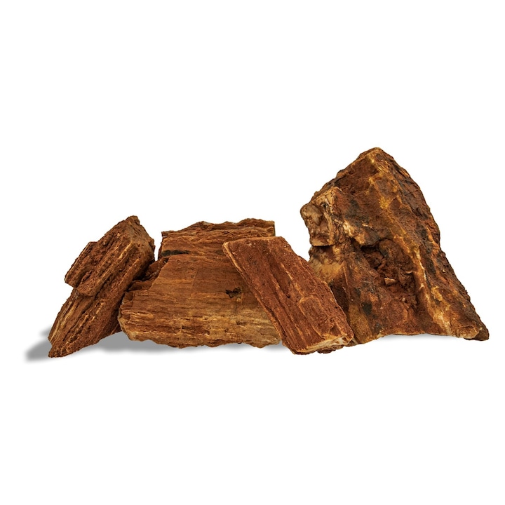 Dekoratív természetes kövek akváriumba/terráriumba, Csirkecsont, 1 kg, Barna