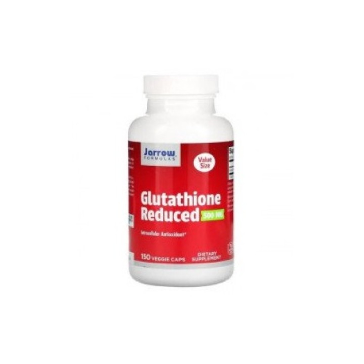 jarrow glutathione reduced 150 vcaps Хранителна добавка 500 mg Formulas, икономична бутилка растителни капсули Éclaircissant