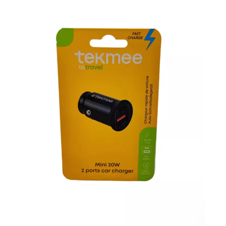 Incarcator auto TEKMEE 20W PD+QC