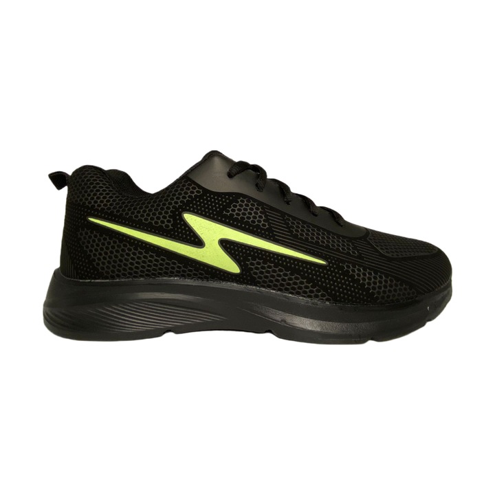 Мъжки спортни обувки черни Thiago, Черен