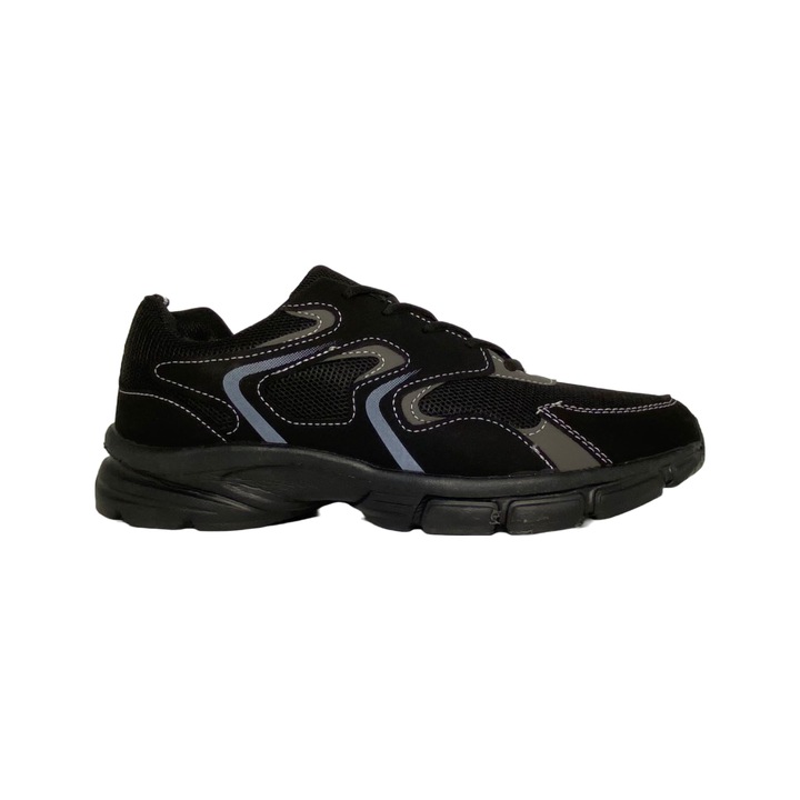Спортни мъжки обувки черни Bruce, Черен