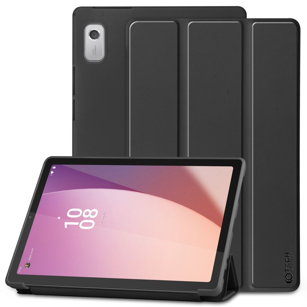 Husa pentru Lenovo Tab M9, Tech-Protect, Negru