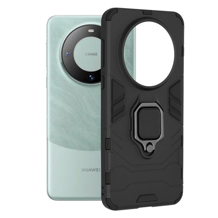 Кейс за Huawei Mate 60 Pro - Techsuit Silicone Shield - Черен