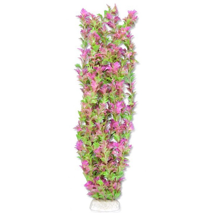 Mesterséges növény akváriumba, Happet, 6F36, műanyag, 65 cm, zöld/lila