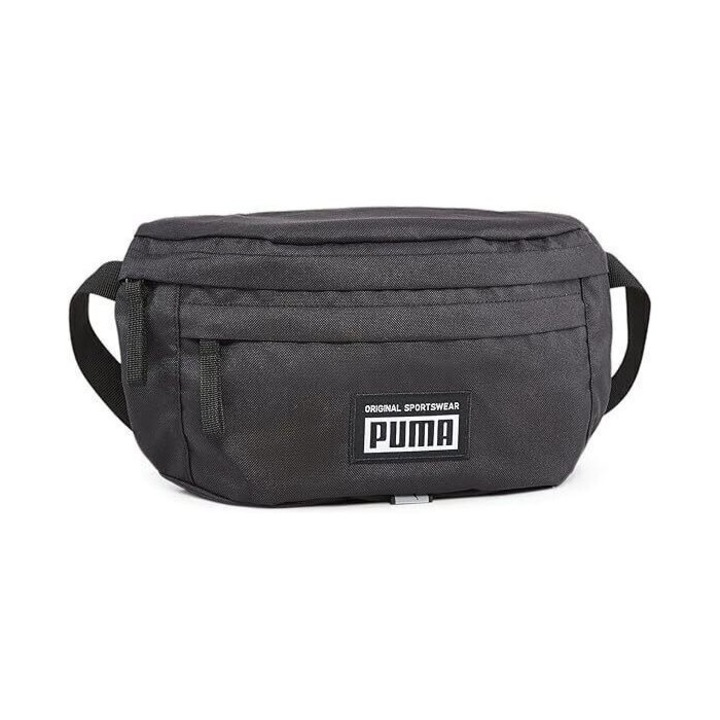 Borseta unisex Puma Academy Waist Bag, Negru, Marime universala
