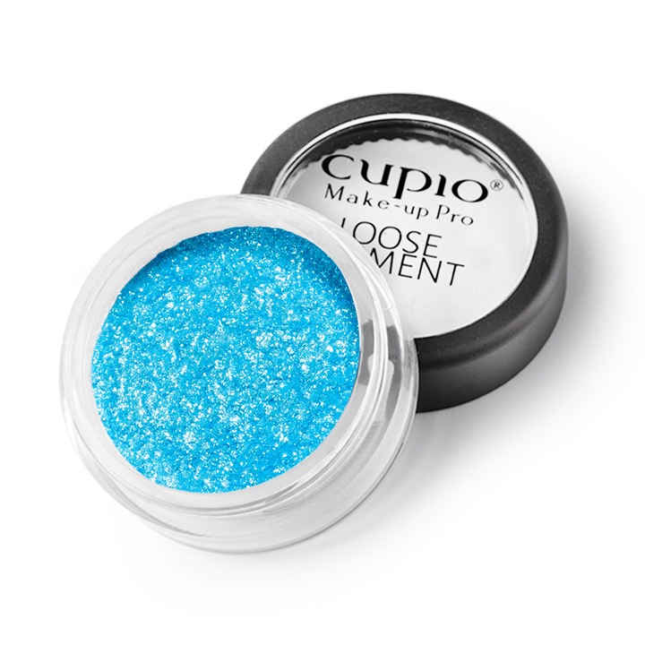 Glitter szemhéj smink, Deep Sky Blue, 7 g