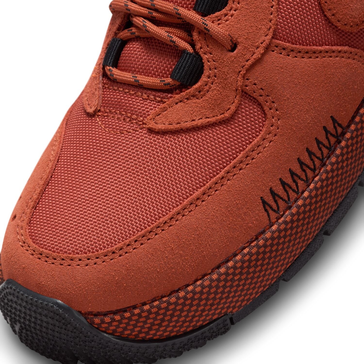 Pantofi sport W Air Force 1 Wild Rugged Orange Piele intoarsa