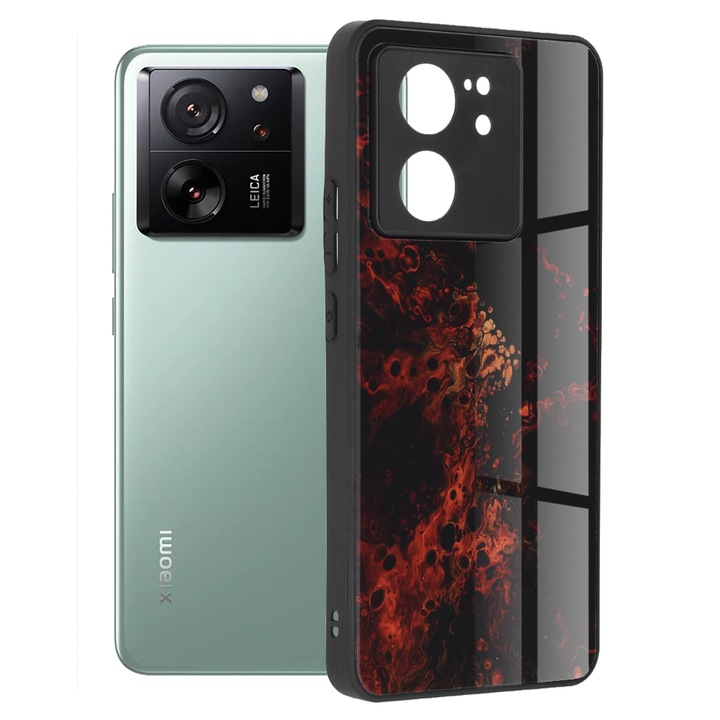 Калъф за Xiaomi 13T / 13T Pro - Techsuit Glaze Series - Red Nebula