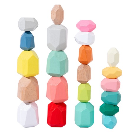 Set jucarii interactive si educative din lemn Montessori, 36 de Piese ...