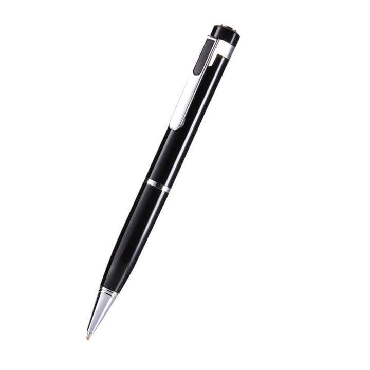 Pen Spy Camera 1080 HD és mikrofon, audio-video rögzítés, fénykép, kémeszköz rejtett kamerával, 16 GB memóriakártya mellékelve