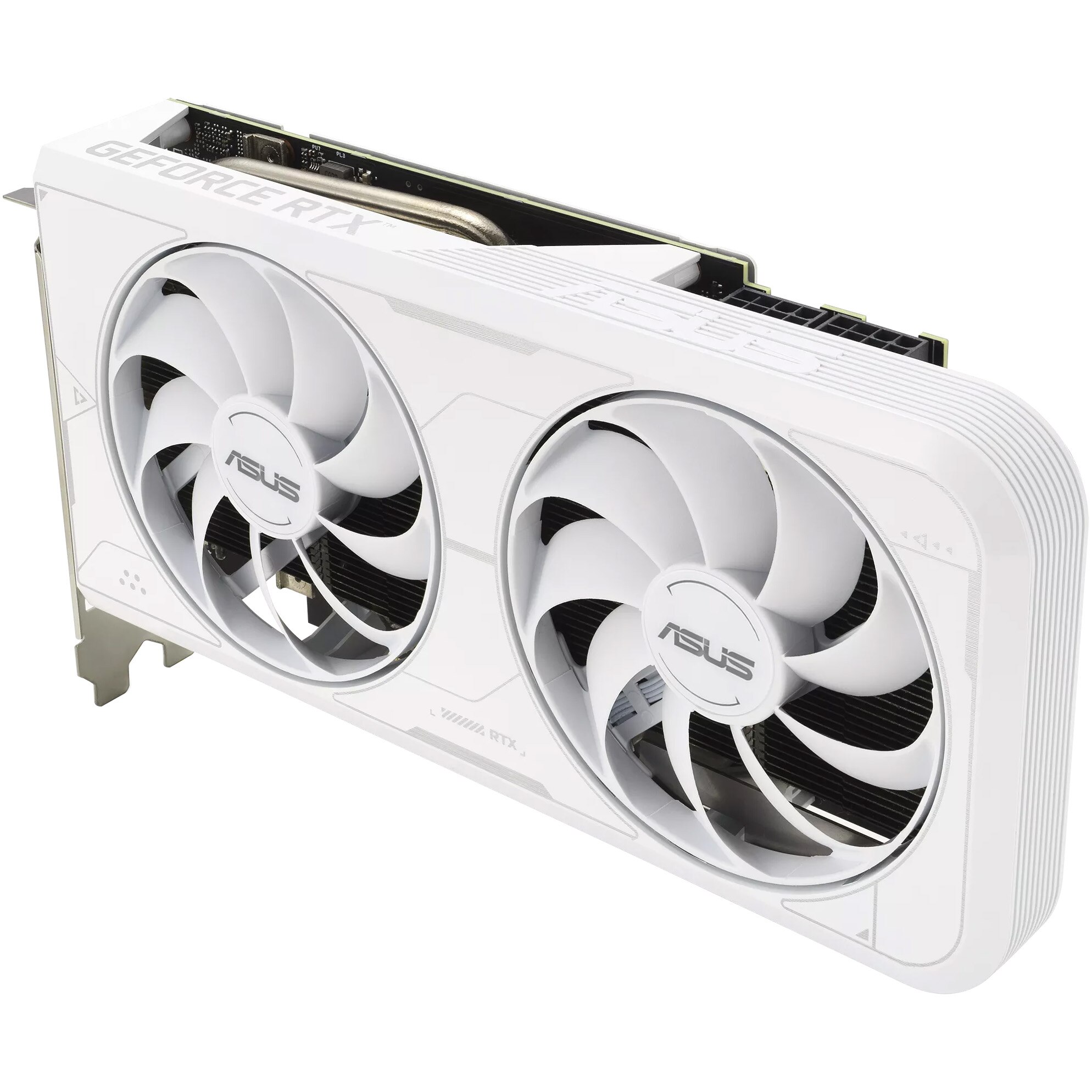 Placa video ASUS GeForce RTX™ 3060 Ti Dual OC White, 8GB GDDR6X