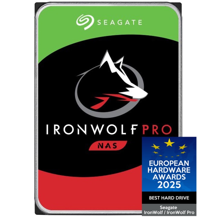 HDD Seagate IronWolf Pro NAS 4TB, 7200rpm, 256MB cache, SATA