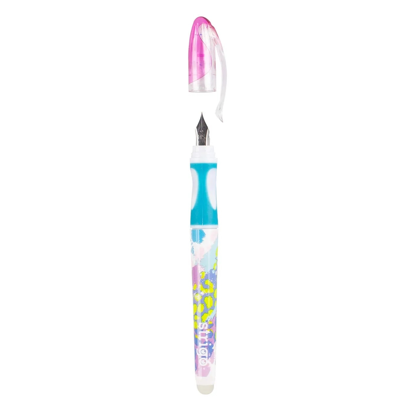 Писалка с изтриваемо мастило Strigo pen, 2 пълнителя, Почистващо ...