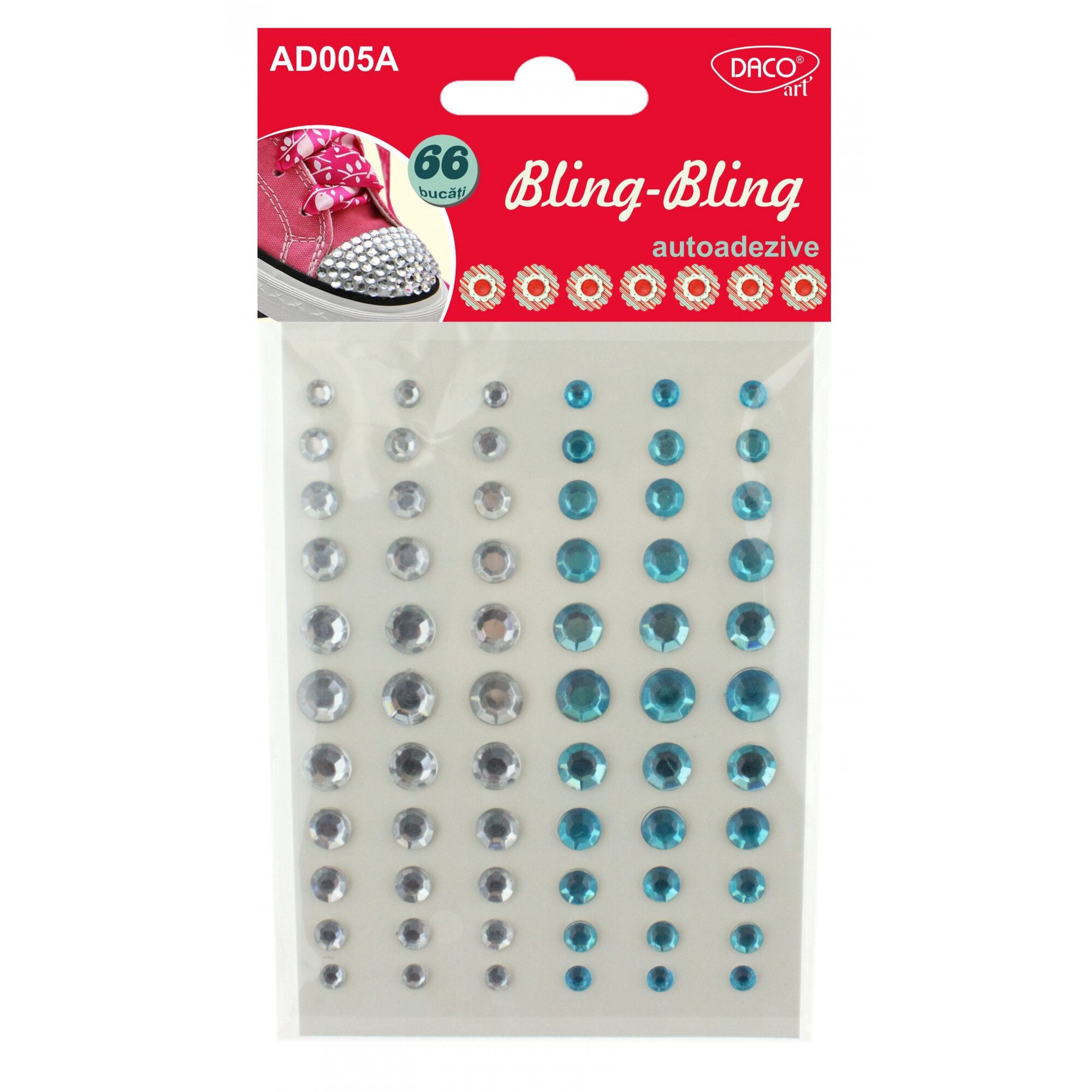 Accesorii craft - AD005 Albastru diamante AA bling bling DACO