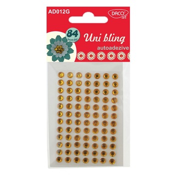 Accesorii Craft - AD012 Galben diamante AA uni bling DACO Accesorii Craft - AD012 Galben diamante AA uni bling DACO