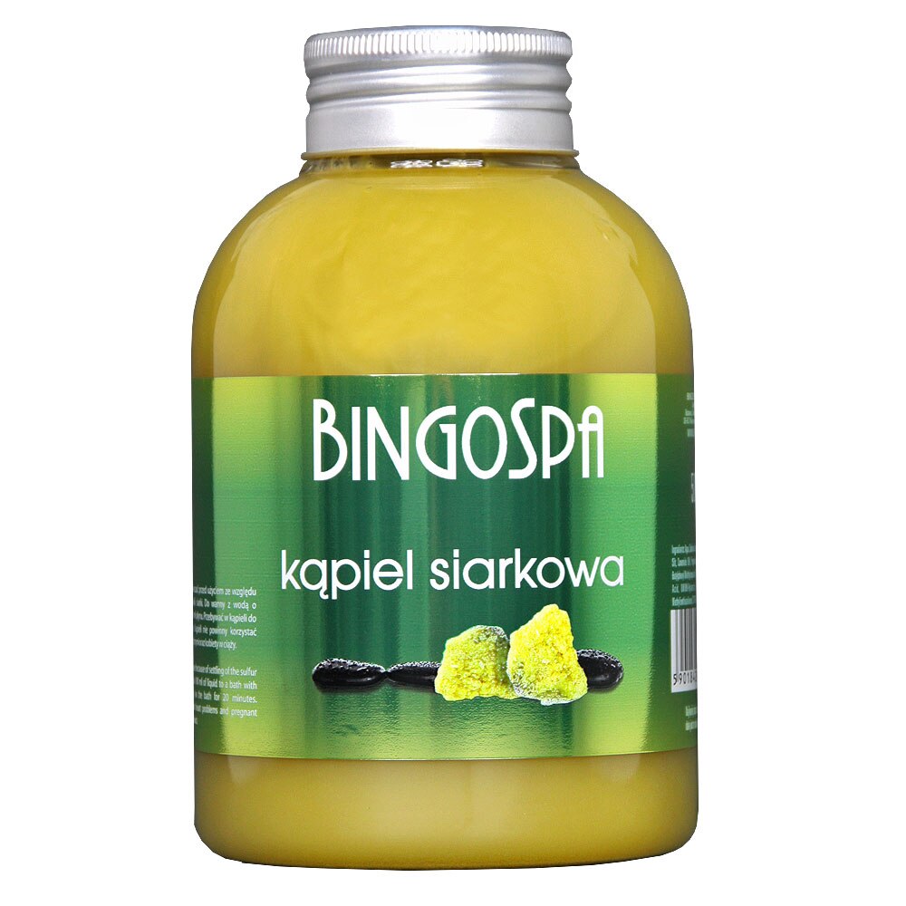 Ulei de baie BingoSpa, Cu sulf, 300 ml