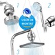Filtru de apa pentru pentru dus cu 20 stagii de filtrare, Argintiu