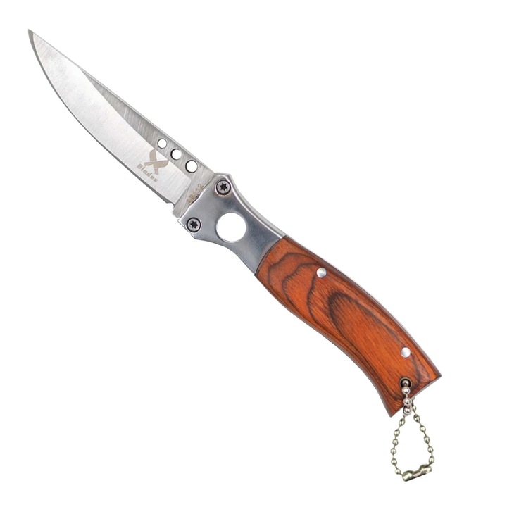 Briceag Frontier, Camping si Drumetie, Otel 440B, Maner Lemn Rosewood, 15.3 cm, Blades®