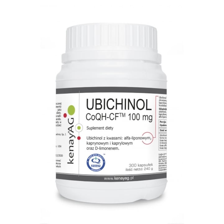 KENAY Ubiquinol COQH-CF 100 mg (300 capsule)