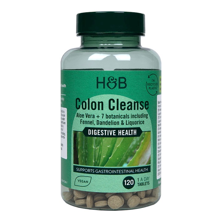 Holland & Barrett Colon Cleanse étrend-kiegészítő, 120 tabletta