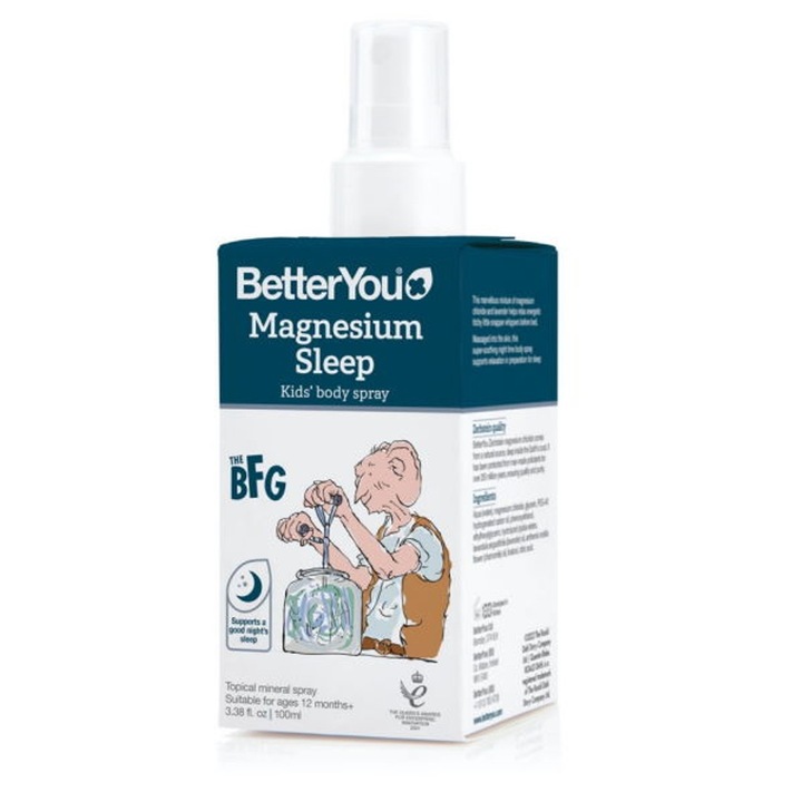 Spray de magneziu pentru copii, BetterYou, Pentru somn, 100 ml