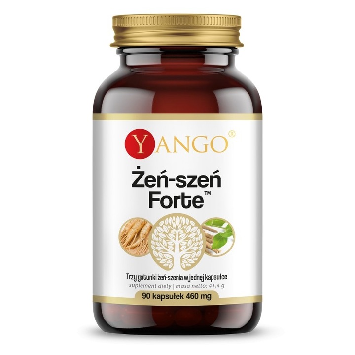 Supliment alimentar Ginseng Forte, YANGO, 90 capsule