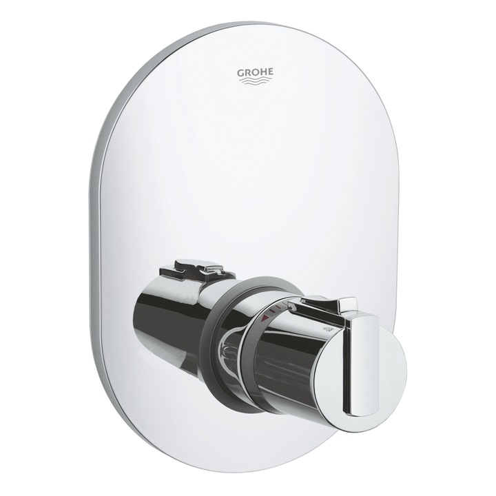 Baterie dus, Grohe, Argintiu