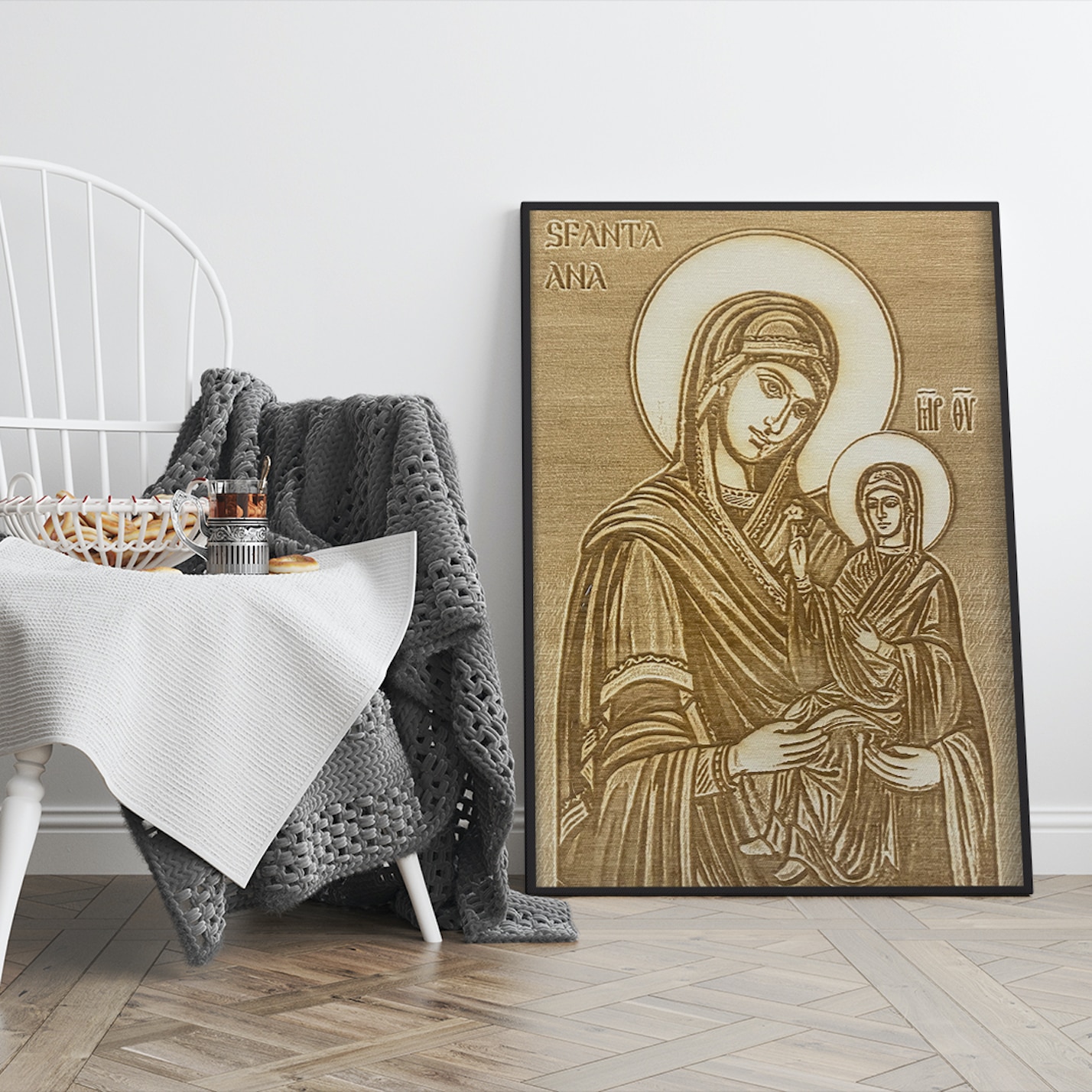 Икона Света Анна 70см - eMAG.bg
