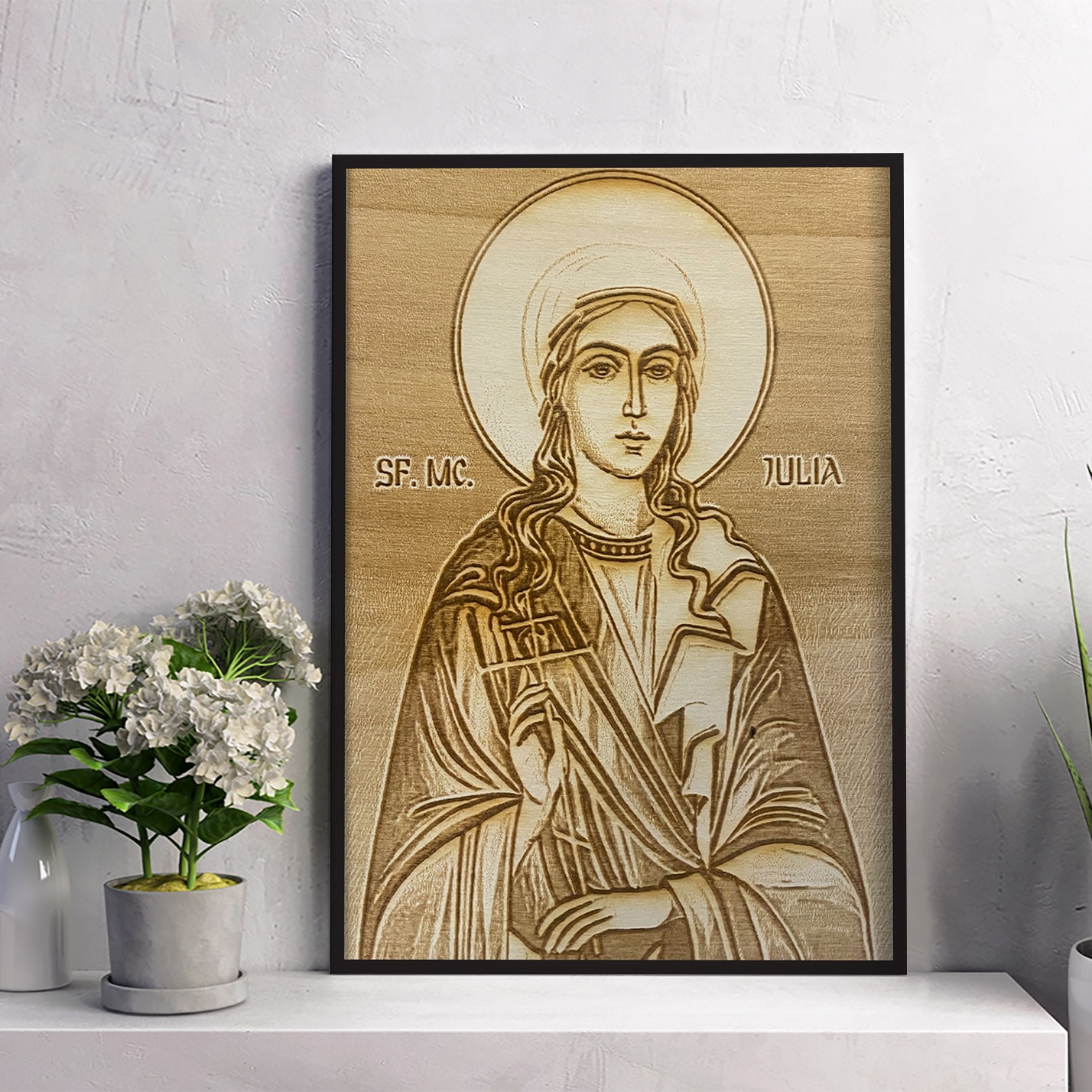 Икона Света Юлия 70 см - eMAG.bg