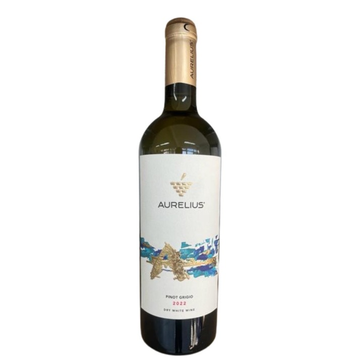 Vin, Aurelius, Pinot Grigio, Alb, Sec, 2022, 0, 75l