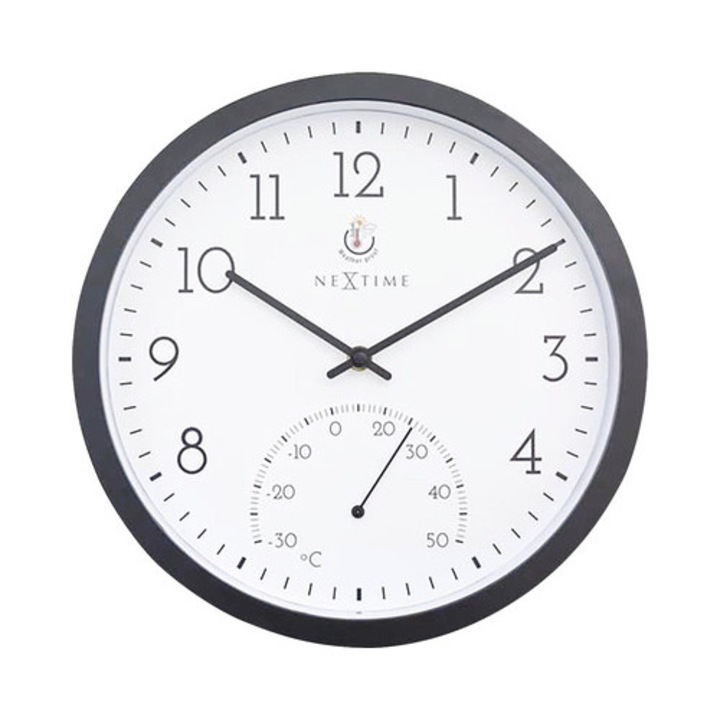 Ceas Perete Nextime Marigold Pentru Exterior Ø 30, 5 Cm