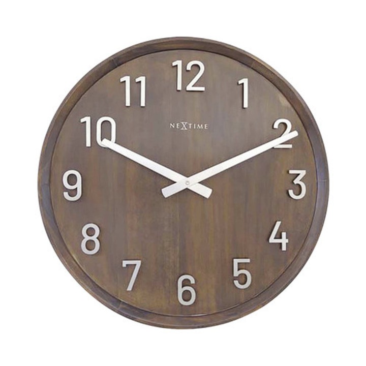 Ceas Perete Nextime Precious Maro Ø 50 Cm