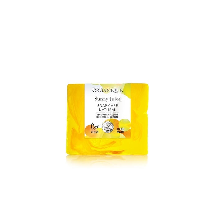 Натурален сапун, веган Sunny Juice, Organique Cosmetics, 100гр
