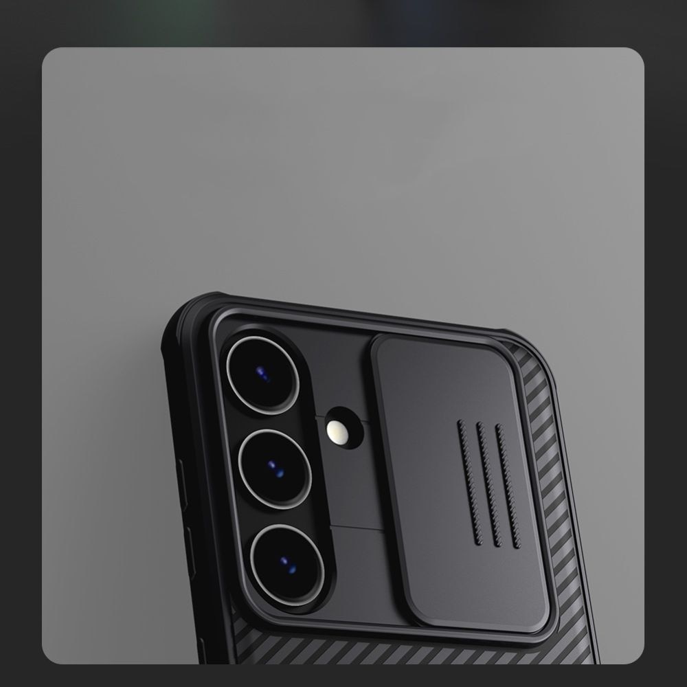 Husa Nillkin Cam Shield Pro, carcasa din policarbonat, negru, pentru Samsung Galaxy S24 Plus