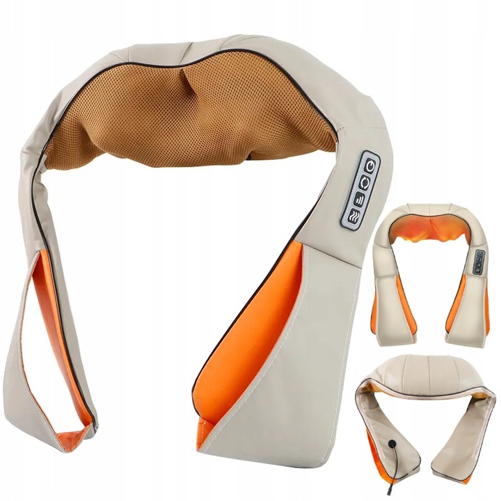 Aparat masaj multifunctional, Shiatsu, 30W, 240V, Maro