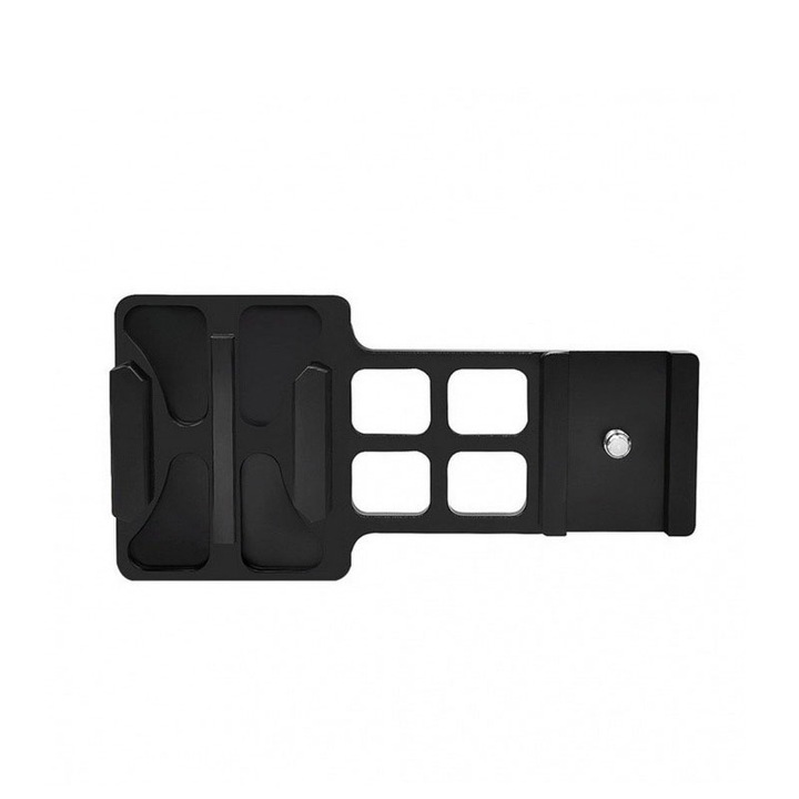 Адаптер за закрепване на спортна видеокамера към оръжие, страйкбол, пистолет с щипка за бързо освобождаване, съвместим с GoPro Hero 1 2 3 + 4 5 6 7 8 9 10 11 12 Session Mini Max Fusion, insta360 One X Go, SJcam, DJI, Universal, Phone , Алуминий