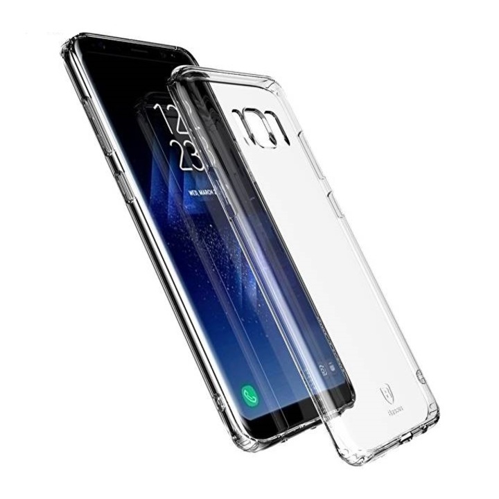 Кейс за Samsung Galaxy S8 Plus Baseus clear tpu case transparent
