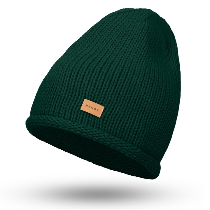 Sapka, Uniszex, Téli, Aleszale, Zöld