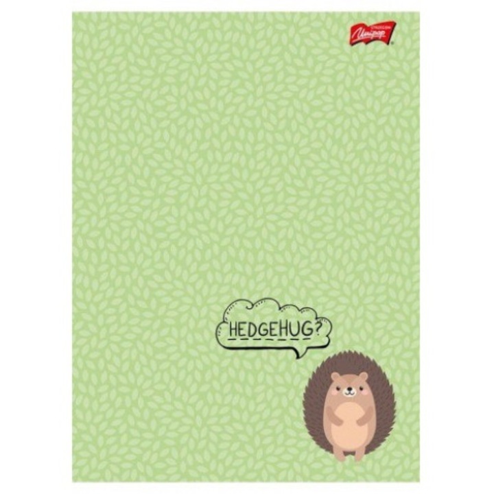 Pachet 15 caiete A5, St.Majewski, 16k. Grila, Verde deschis