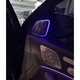 Set boxe difuzoare tweetere cu lumina ambientala 64 culori pentru Mercedes GLE W167